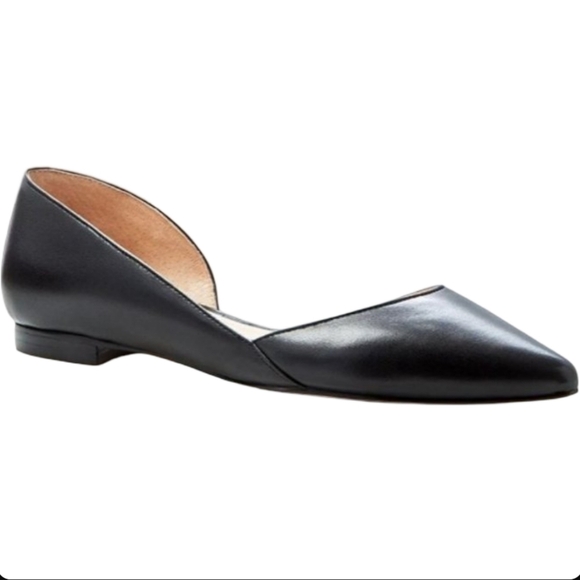 Marc Fisher LTD Sunny D'Orsay Pointed Toe Leather Flats Size 5 - Picture 3 of 15